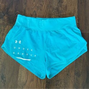 Under Armour Women's Teal Athletic Shorts